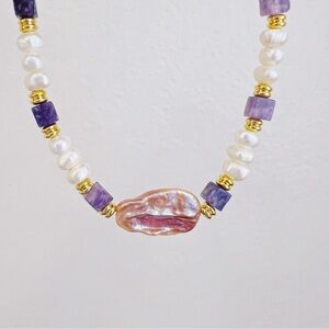 baroque freshwater pearl bracelet